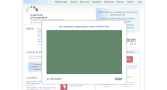 Desktop Screenshot of egeda.ec